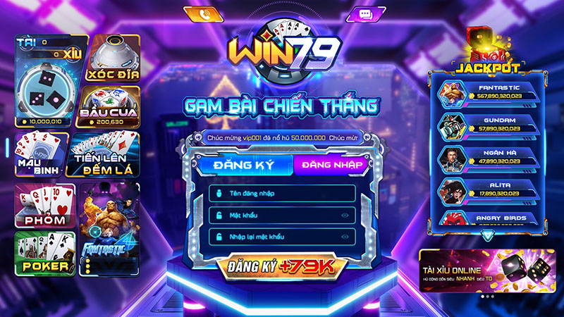 Baccarat là trò chơi thu hút đông người chơi nhất tại Win79