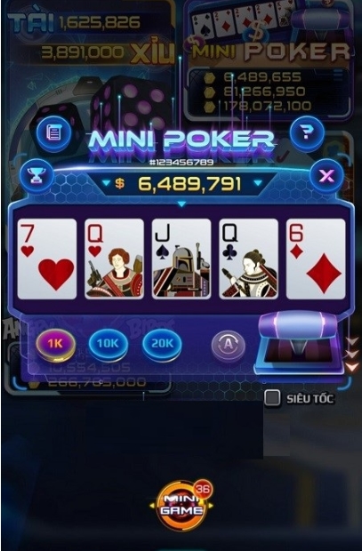 bí quyết chơi mini poker Win79
